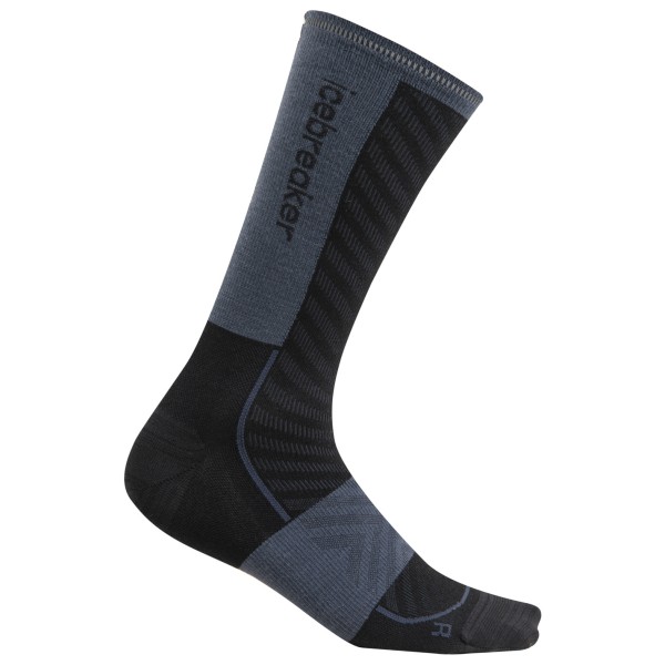 Icebreaker - Merino Run+ Ultralight Crew - Laufsocken Gr 42-44 schwarz