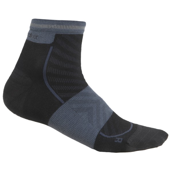 Icebreaker - Women's Merino Run+ Ultralight Mini - Laufsocken Gr 35-37 schwarz