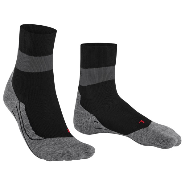 Falke - RU Compression Stabilizing - Laufsocken Gr 39-41 schwarz/grau