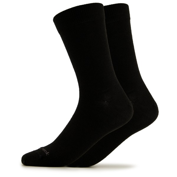 Heber Peak - Merino SylvaHe. Crew 2 Pack - Multifunktionssocken Gr 36-38 schwarz