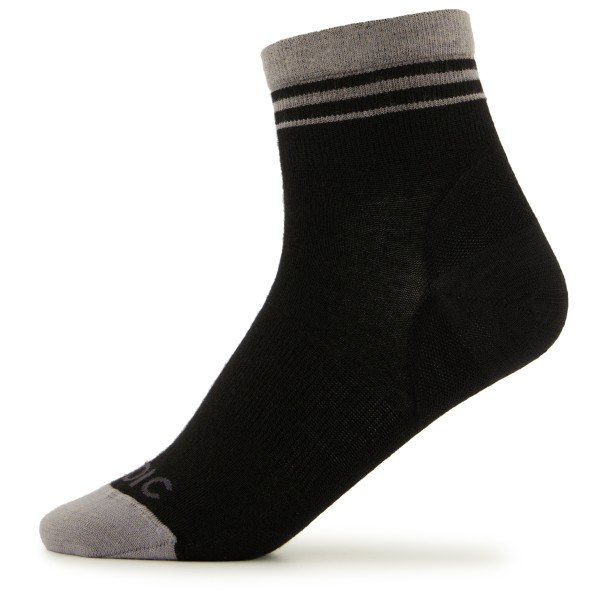 Stoic - Merino-Tencel Summer Quarter Socks - Multifunktionssocken Gr 36-38 schwarz