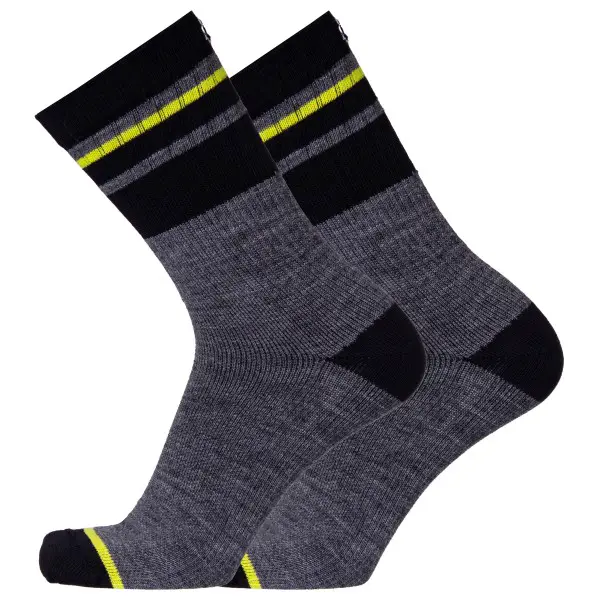 UphillSport - Merinofit Multisport - Laufsocken Gr 35-38 grau