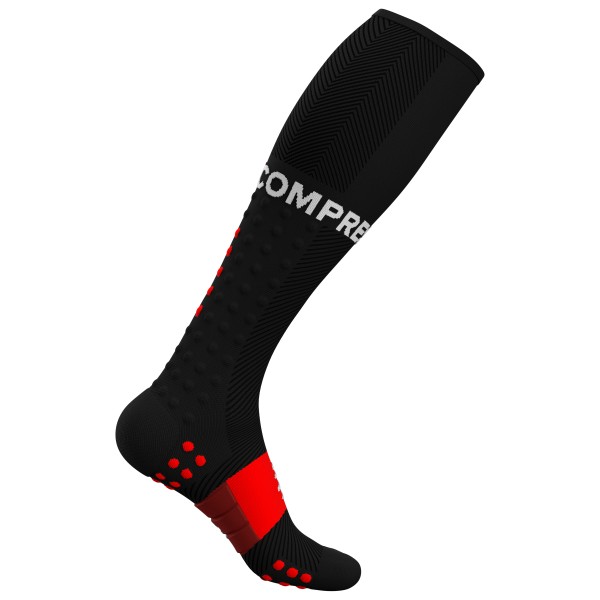 Compressport - Full Socks Run - Kompressionssocken Gr T1 - EU 35-38 schwarz