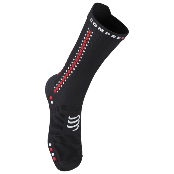 Compressport - Pro Racing Socks V4.0 Bike - Radsocken Gr T1 - EU: 35-38 rot