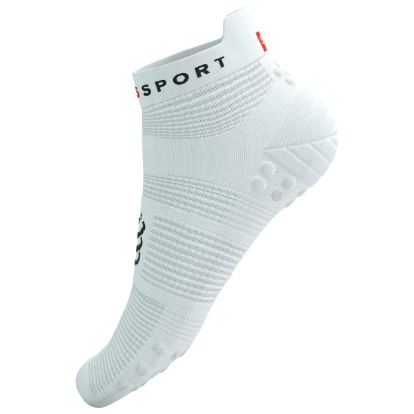 Compressport - Pro Racing Socks V4.0 Run Low - Laufsocken Gr T2 - EU 39-41 grau
