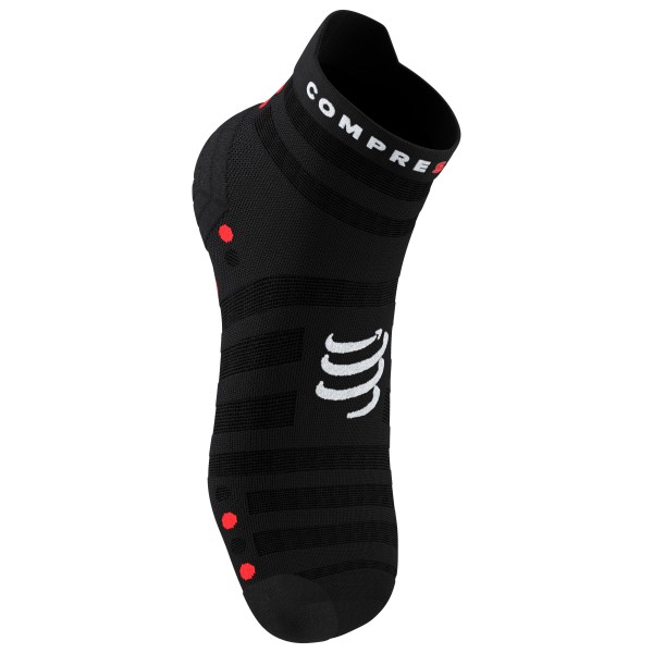 Compressport - Pro Racing Socks V4.0 Ultralight Run Low - Laufsocken Gr T3 - EU 42-44 schwarz