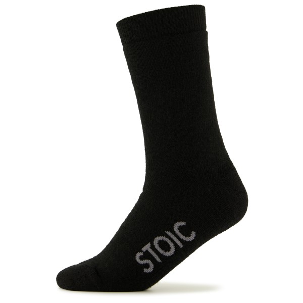 Stoic - Merino Warmwool Medium - Merinosocken Gr 42-44 schwarz