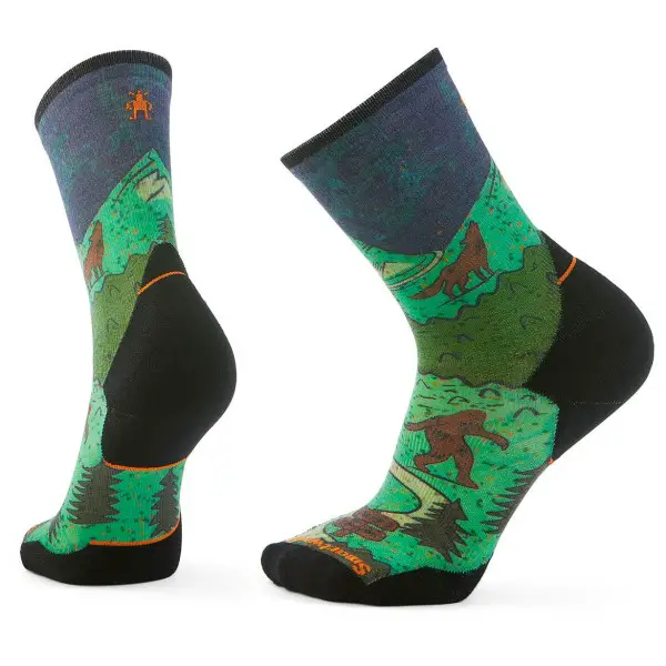 Smartwool - Trail Run Targeted Cushion Neature Crew Socks - Laufsocken Gr 38-41 bunt