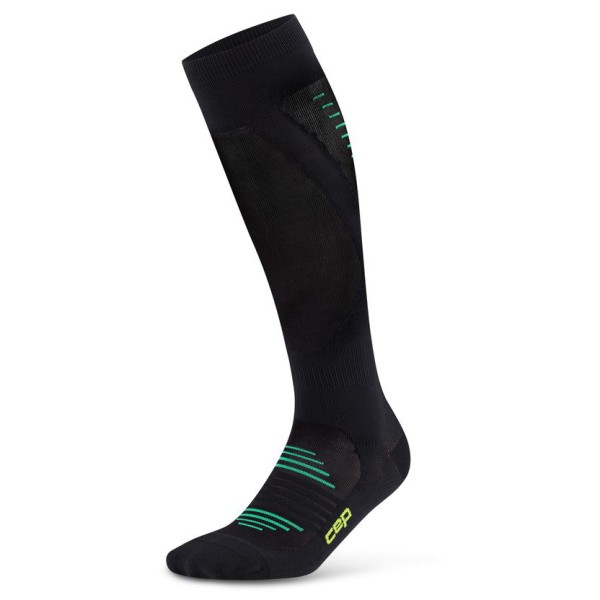 CEP - Pro Run Ultralight Socks Tall - Kompressionssocken Gr III schwarz