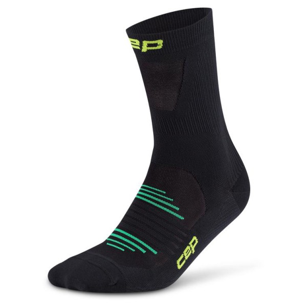 CEP - Women's Pro Run Ultralight Socks Mid Cut - Laufsocken Gr II schwarz