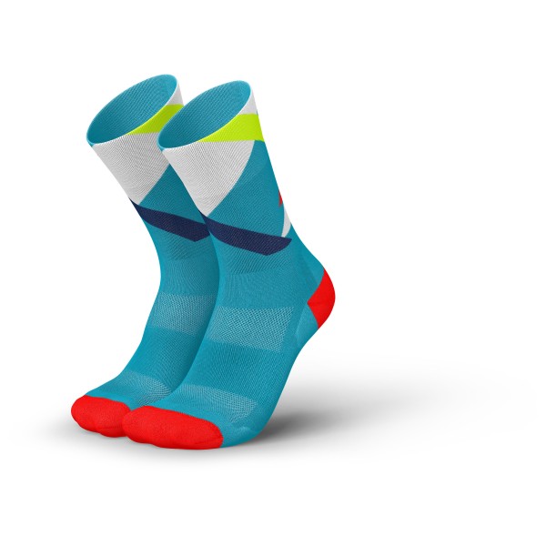 INCYLENCE - Ultralight Strikes - Laufsocken Gr 35-38 türkis