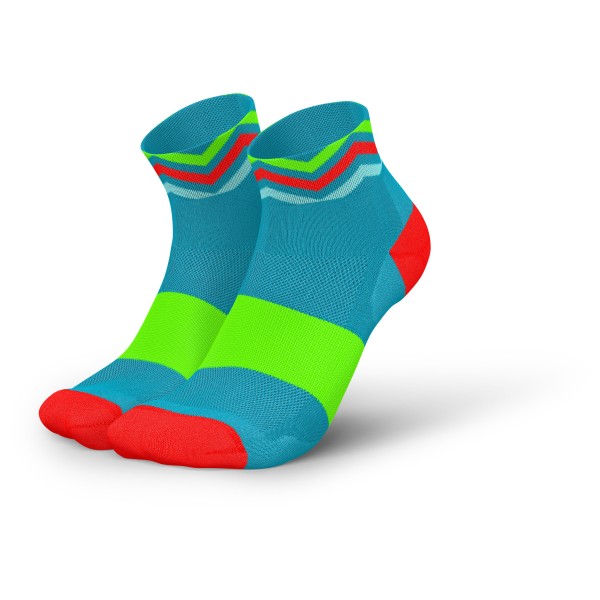INCYLENCE - Ultralight Waves Short - Laufsocken Gr 35-38 bunt