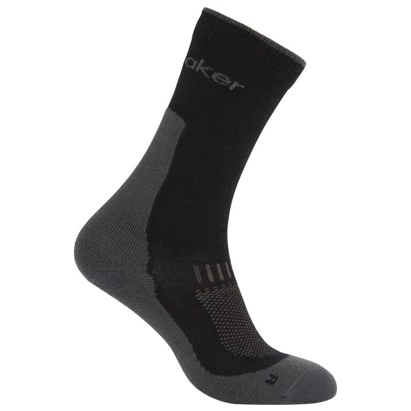 Icebreaker - Merino Hike+ Light Crew - Wandersocken Gr 39-41,5 schwarz