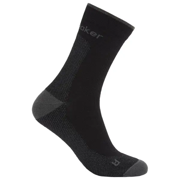 Icebreaker - Merino Hike+ Ultralight Quarter - Wandersocken Gr 39-41,5 schwarz
