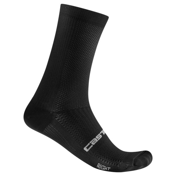 Castelli - Espresso 18 Sock - Radsocken Gr 44-47 schwarz