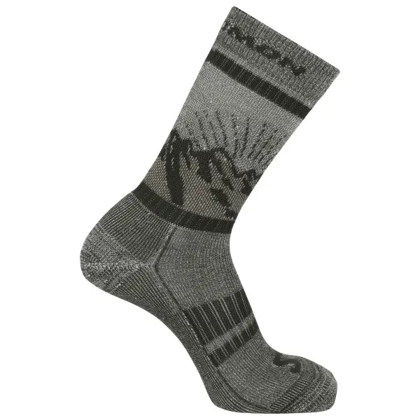 Salomon - Retro Wool Crew - Wandersocken Gr 36-38 grau