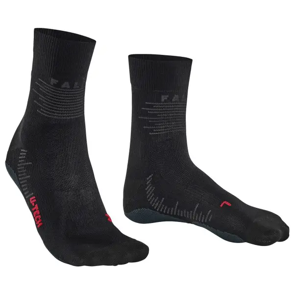Falke - RU True Motion - Laufsocken Gr 42-43 schwarz