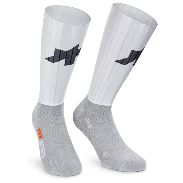 ASSOS - RSR Speed Socks S11 - Radsocken Gr 35-38 grau