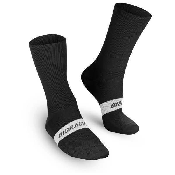 Bioracer - Classic Socks - Radsocken Gr 45-47 - XL schwarz