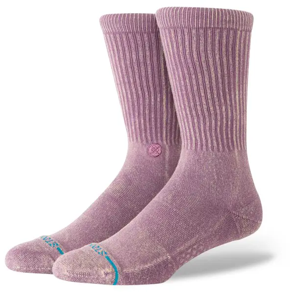 Stance - Icon Dyed Crew - Multifunktionssocken Gr 43-47 rosa