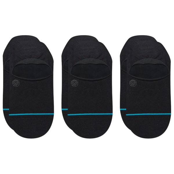 Stance - Icon No Show 3 Pack - Multifunktionssocken Gr 35-37 schwarz