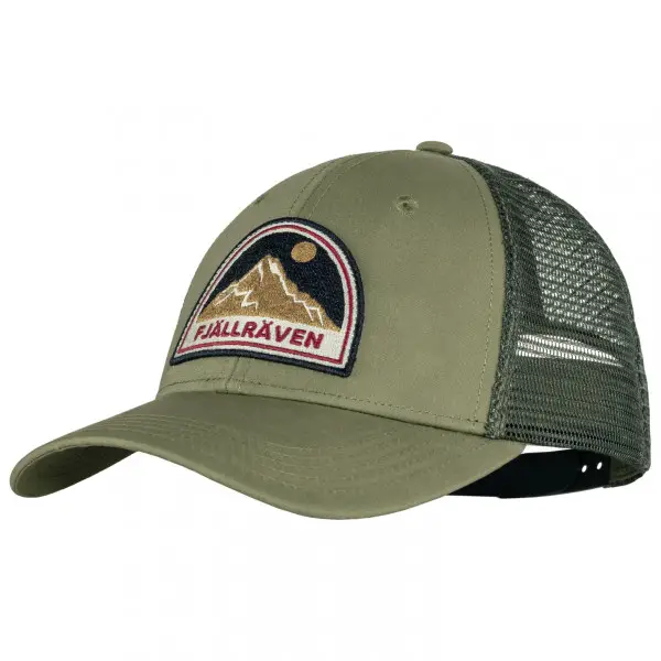Fjällräven - Badge Långtradarkeps - Cap Gr S/M oliv