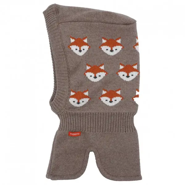 maximo - Mini Boy-Schlupfmütze Fuchs - Mütze Gr 49-51 cm braun