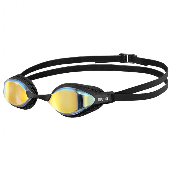 Arena - Airspeed Mirror - Schwimmbrille gelb/schwarz