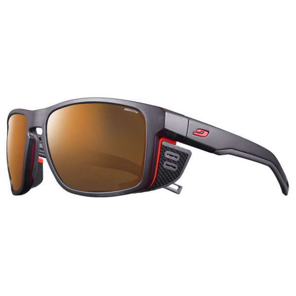 Julbo - Shield Polar + Polarizing S2-4 (VLT 5-20%) - Gletscherbrille Gr L braun
