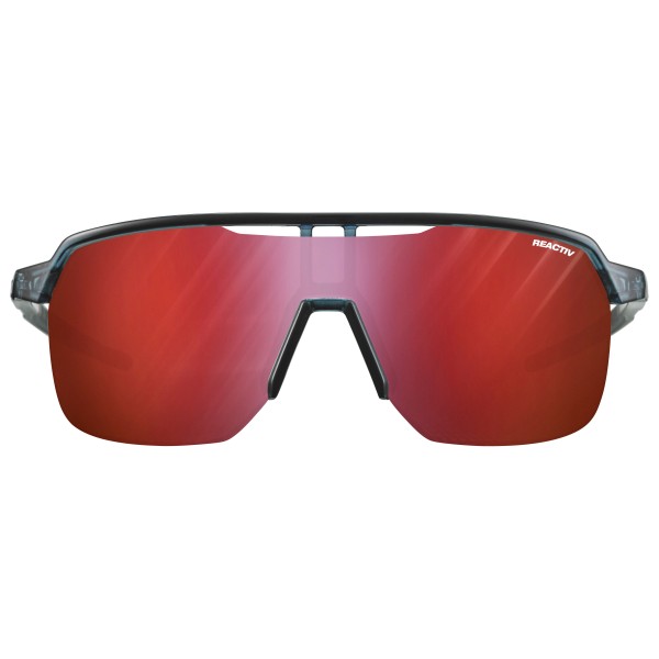 Julbo - Frequency Reactive S0-3 High Contrast (VLT 15-87%) - Fahrradbrille Gr M rot