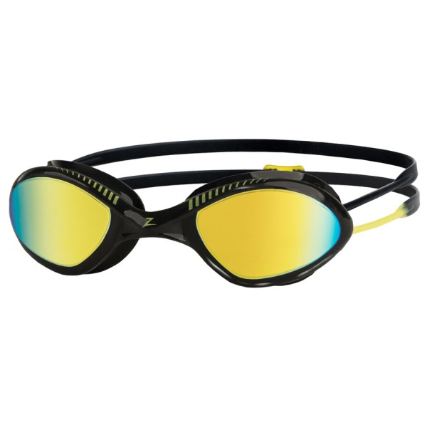 Zoggs - Tiger Titanium - Schwimmbrille Gr Regular schwarz/gelb