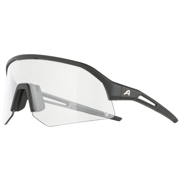 Alpina - Sonic HR V Photochromic S1-3 - Fahrradbrille weiß/grau