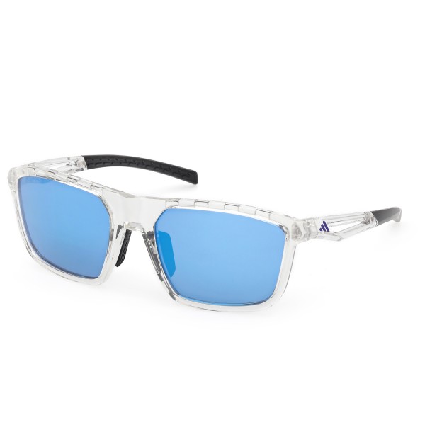 adidas eyewear - SP0111 Mirror Cat: 3 - Sonnenbrille blau/weiß