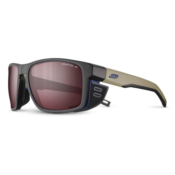 Julbo - Shield Spectron HD Polarized S3 - Gletscherbrille Gr L grau