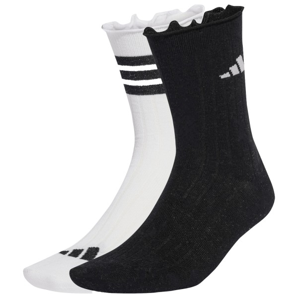adidas - Glow Socks 2-Pack - Multifunktionssocken Gr 31-33 schwarz