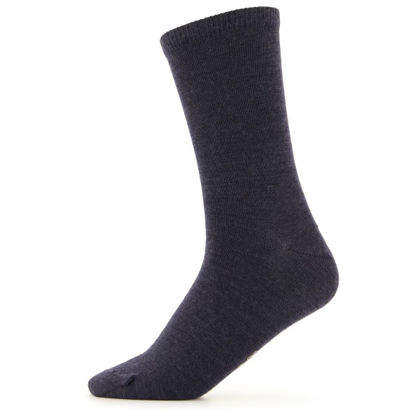 Alpacasocks&Co - Merino Lifestyle - Merinosocken Gr 39-42 blau/schwarz