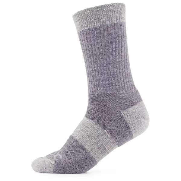 Stoic - Merino Double Layer Crew Socks - Multifunktionssocken Gr 42-44 grau