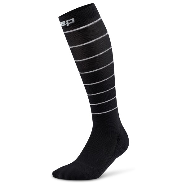 CEP - Women's Pro Run Reflective Tall 2.0 - Kompressionssocken Gr II schwarz