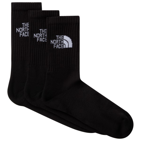 The North Face - Everyday Standard Crew Sock - 3-Pack - Multifunktionssocken Gr 34-37 schwarz