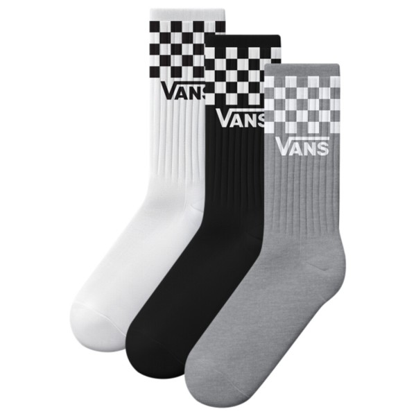 Vans - Classic Check Crew - Multifunktionssocken Gr 38,5-42 grau