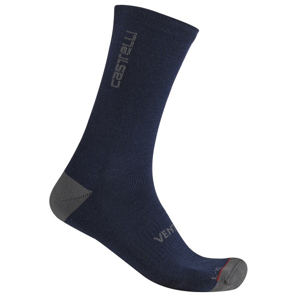 Castelli - Venti Soft Merino Sock - Radsocken Gr 36-39 blau