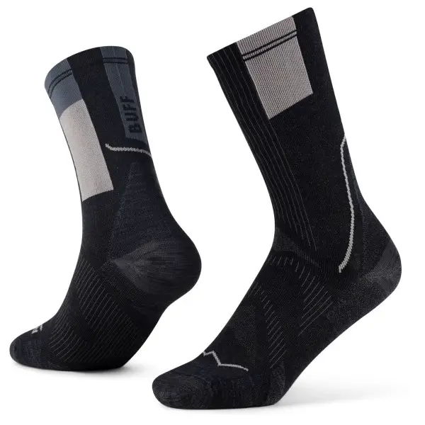 Buff - Coolnet Crew Sock - Laufsocken Gr 36-38 schwarz