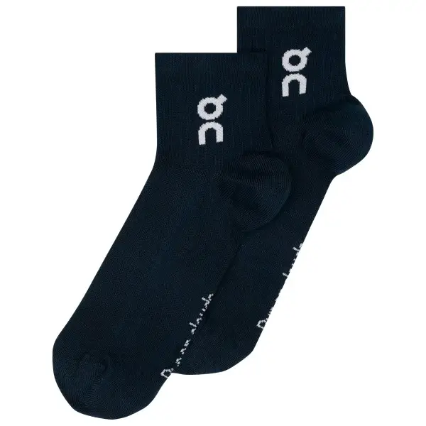 On - Logo Sock Mid 3-Pack - Multifunktionssocken Gr 35-38,5 schwarz/blau