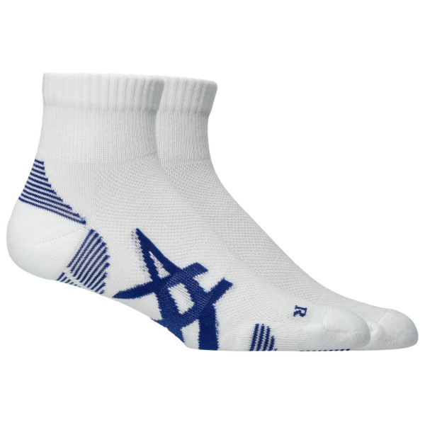 Asics - Cushioned Run Quarter Sock - Laufsocken Gr 39-42 grau