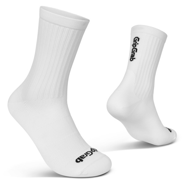 GripGrab - PACR Regular Cut Socks - Radsocken Gr 44-47 - EU: 44-47 weiß