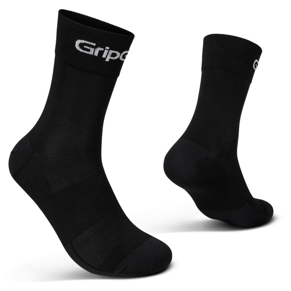 GripGrab - Ride Regular Cut Socks - Radsocken Gr 44-47 - EU: 44-47 schwarz