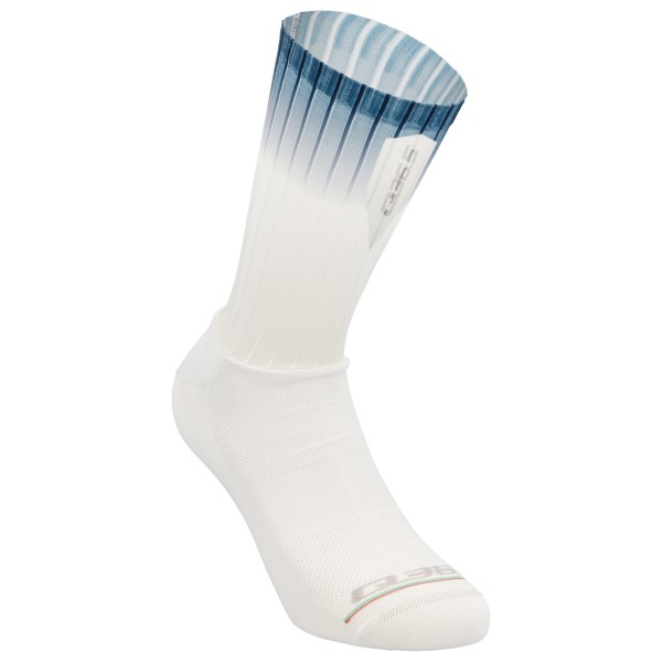 Q36.5 - Dottore Aero 19 Socks Fade - Radsocken Gr 36-39 weiß