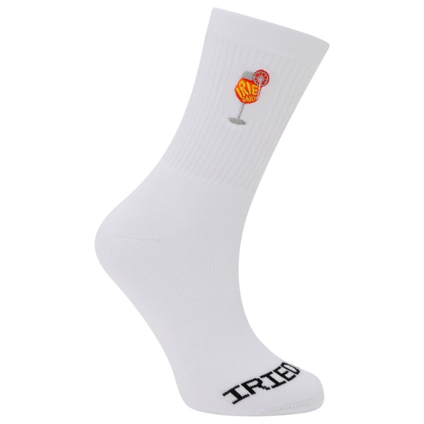 Iriedaily - Irie Spritz Socks - Multifunktionssocken Gr L/XL - EU: 42-46 grau/weiß