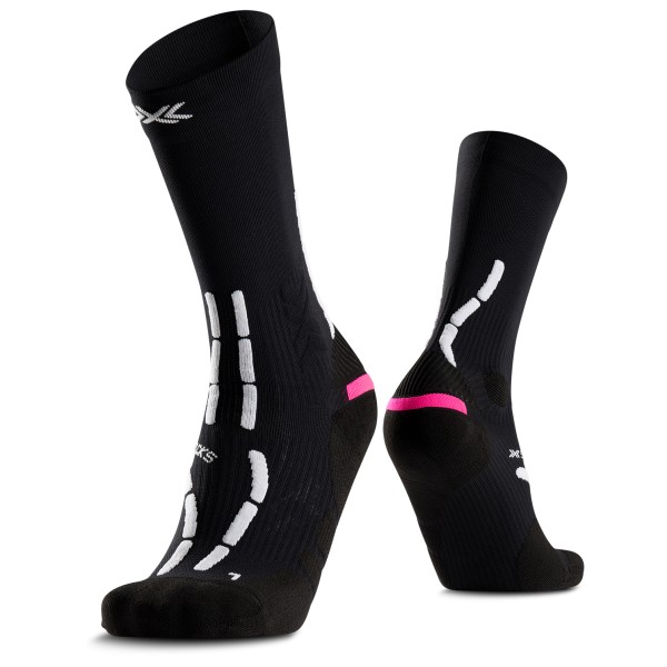X-Socks - Trail Anatomix Crew - Laufsocken Gr 35-36 schwarz