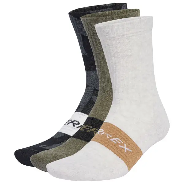adidas Terrex - TRX MT Sock 3-Pack - Multifunktionssocken Gr 37-39 grau